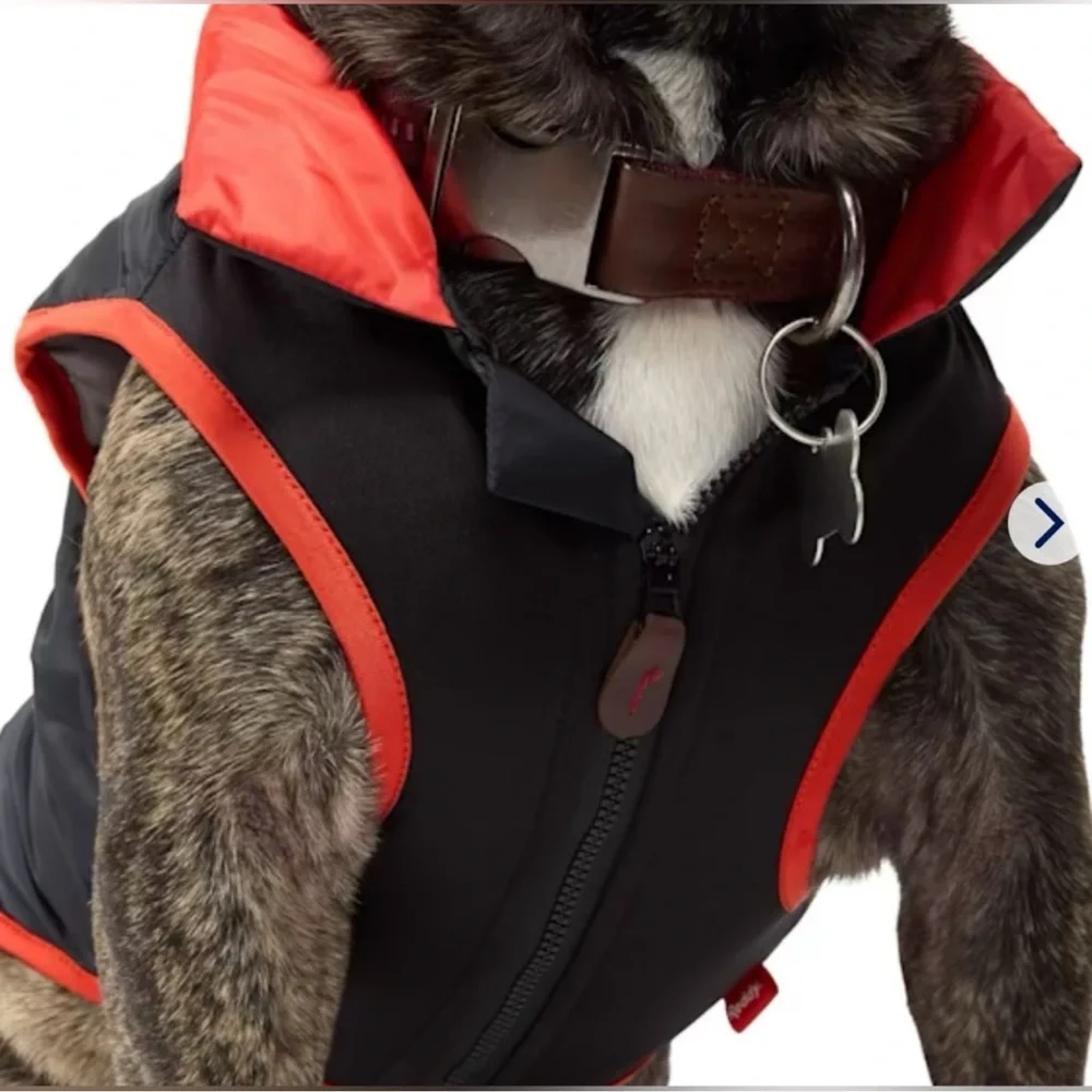 NWT Reddy quilted puffer dog jacket L